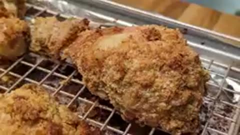 Crusty Chicken Legs - Cheap Eats - Oven Baked Crunch