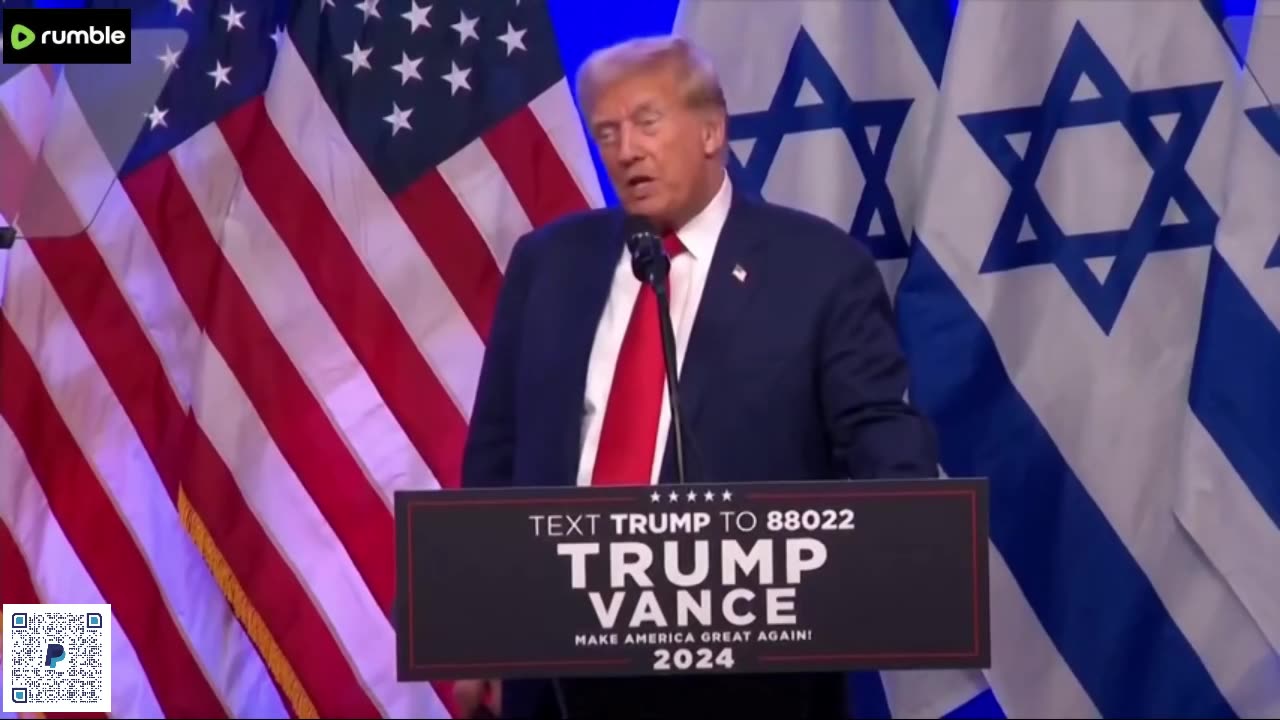 TRUMP SLAMS THE ANTISEMETIC DEMOCRAT PARTY