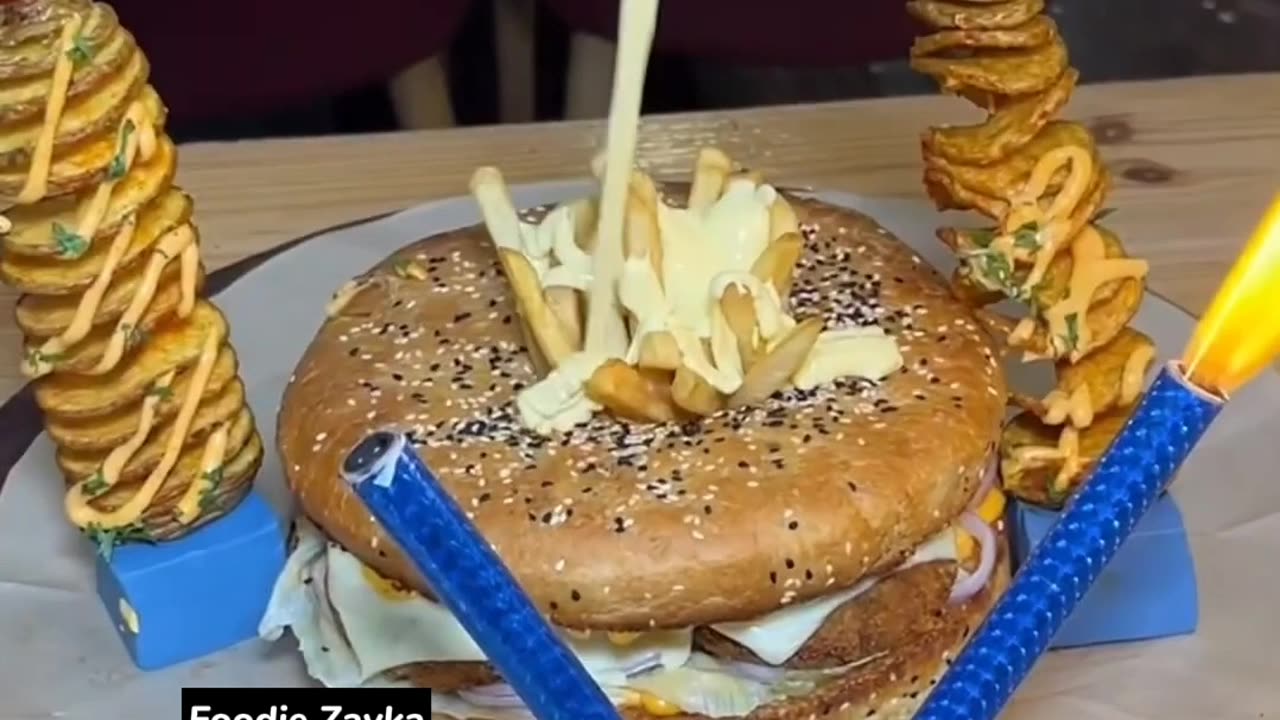 Ultimate Bahubali Burger 😍