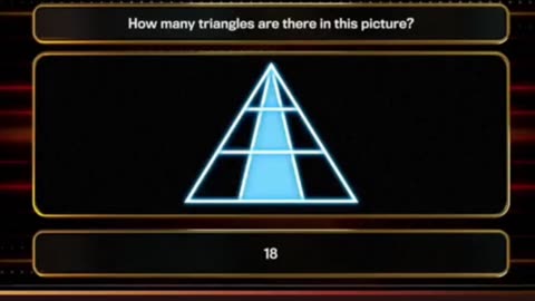 How many triangles are there in this picture