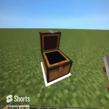What is inside this minecraft chest
