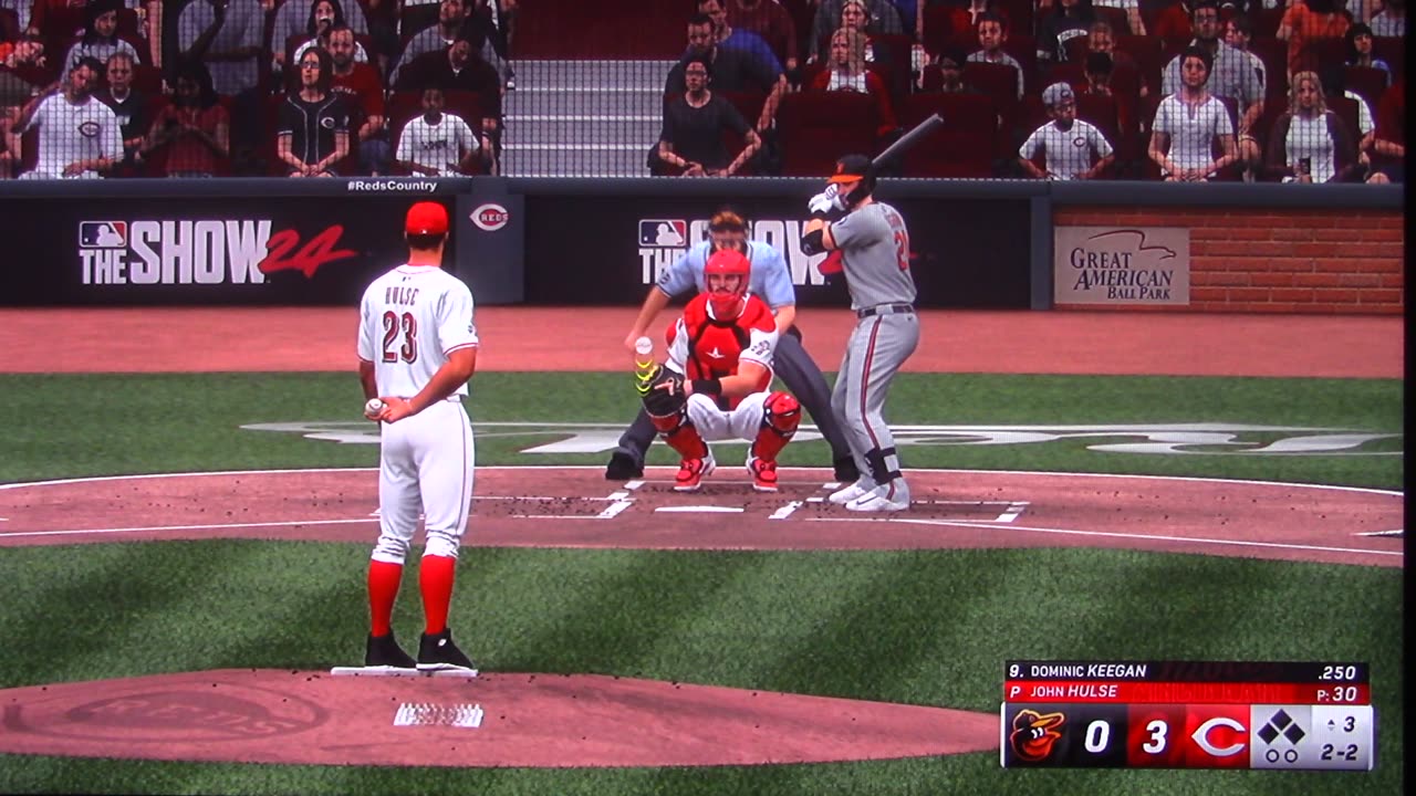 MLB The Show: Cincinnati Reds vs Baltimore Orioles (S4 G125)