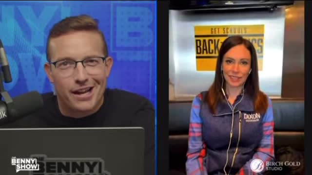 Benny has Tudor Dixon on!