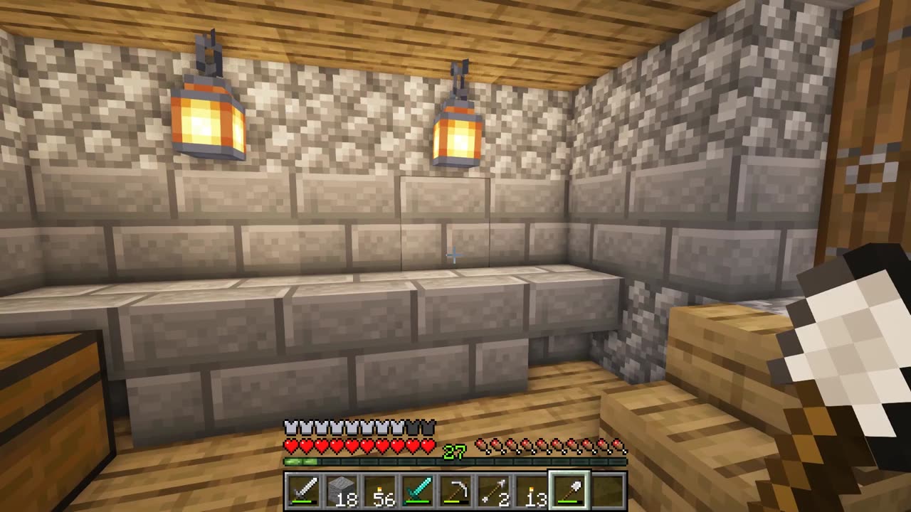 Minecraft Longplay Episode 8 - Enchanting, Mining, and Farming (No Commentary)