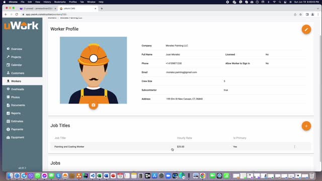 V8: How To add Subcontractor and it's Rate to uWork Portal