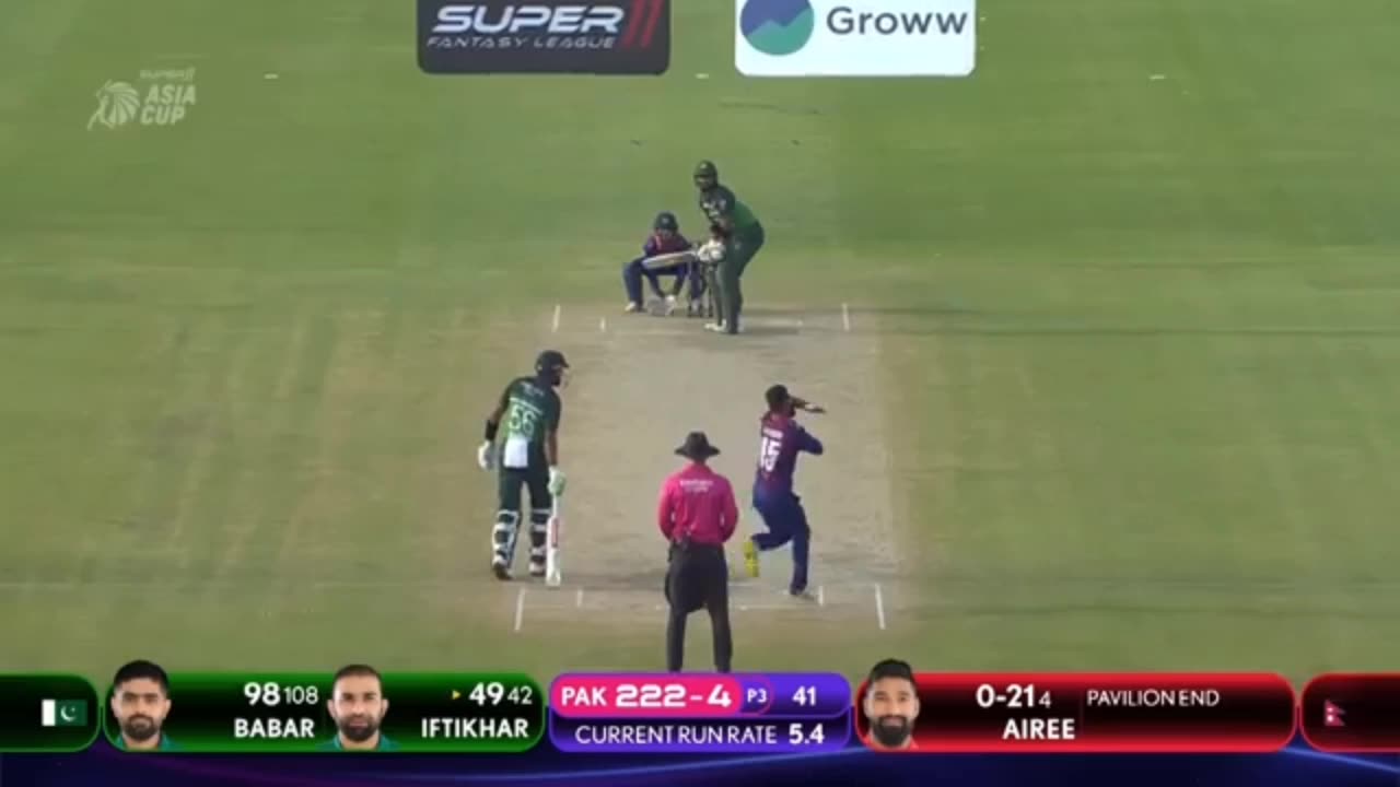 Cricket match Highlights Shot clip