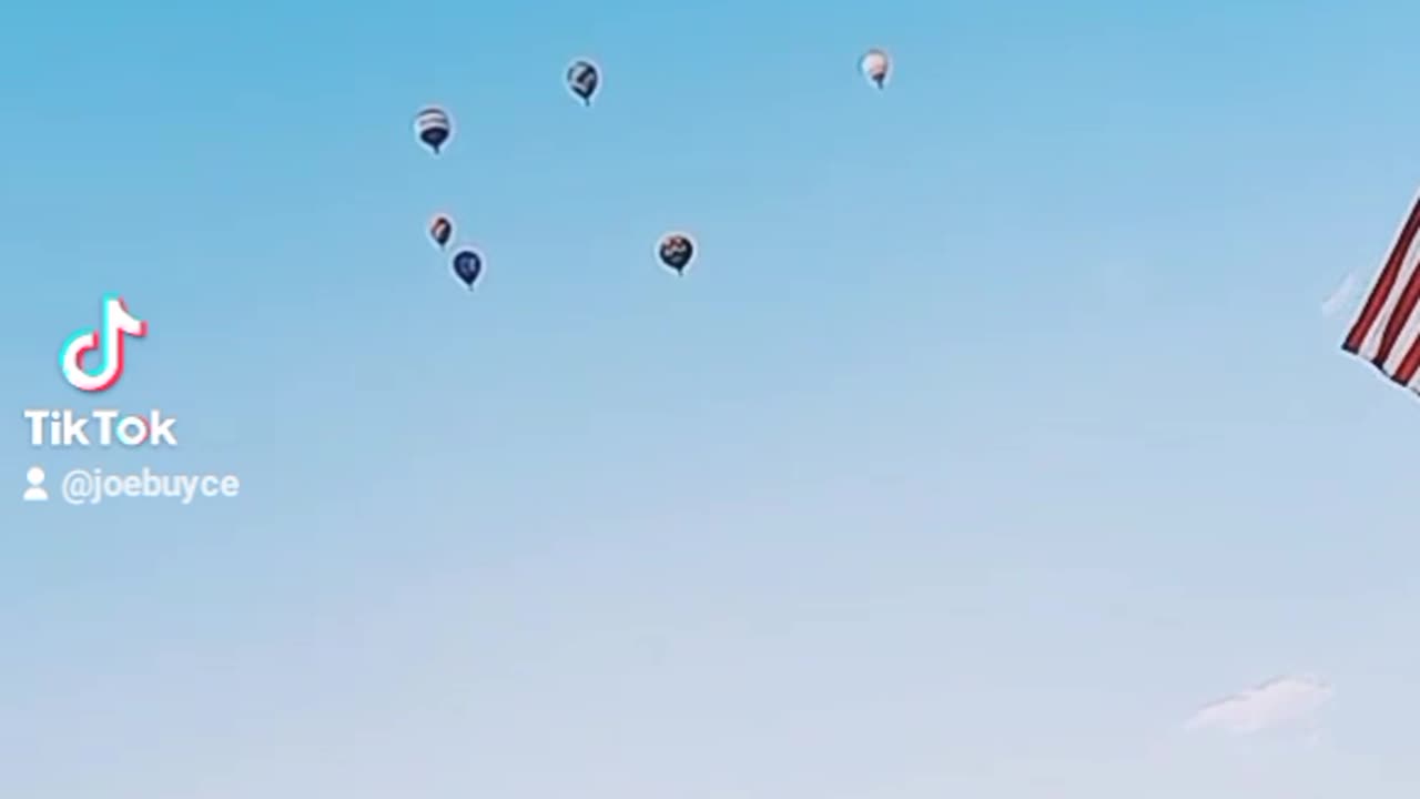 Balloons from our field of flight and balloons thing we had!