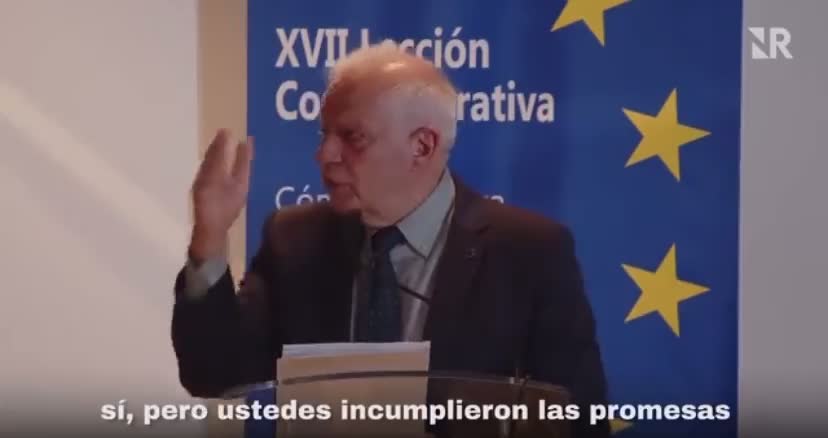 "JOSEP BORRELL" JEFE DIPLOMÁTICO DE LA UE RECONOCE, LA OTAN VIOLÓ ACUERDO DE NO ACERCARSE A RUSIA.