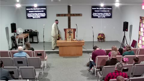 Body of Christ Bible Fellowship 14 January 2023 Sermon Title: Signal Lights of Ministry