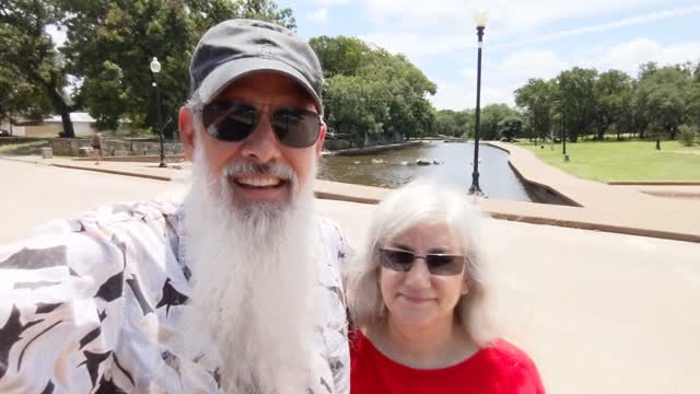 Our Pilgrimage -- Walk in Hamilton Park in Burnet, TX