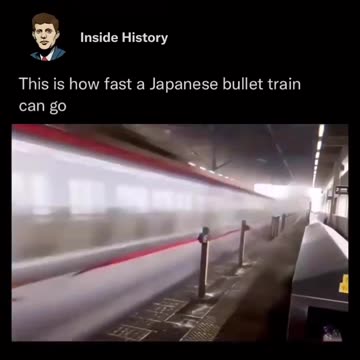 Real Feel of True Speed! #bullettrains