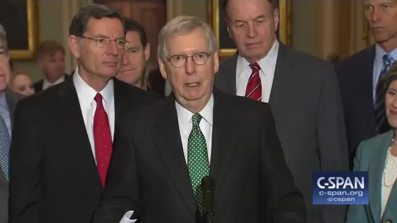 Sen. Majority Leader McConnell - We're Going to Vote on the Green New Deal