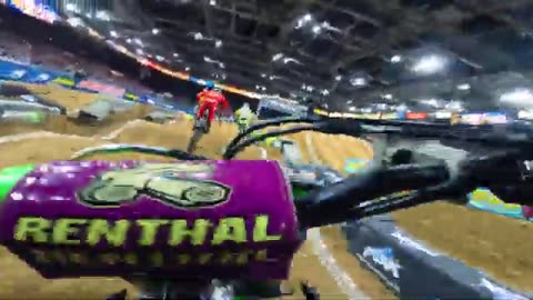 GoPro: Rider's Eye View of AMA Arenacross in Boise