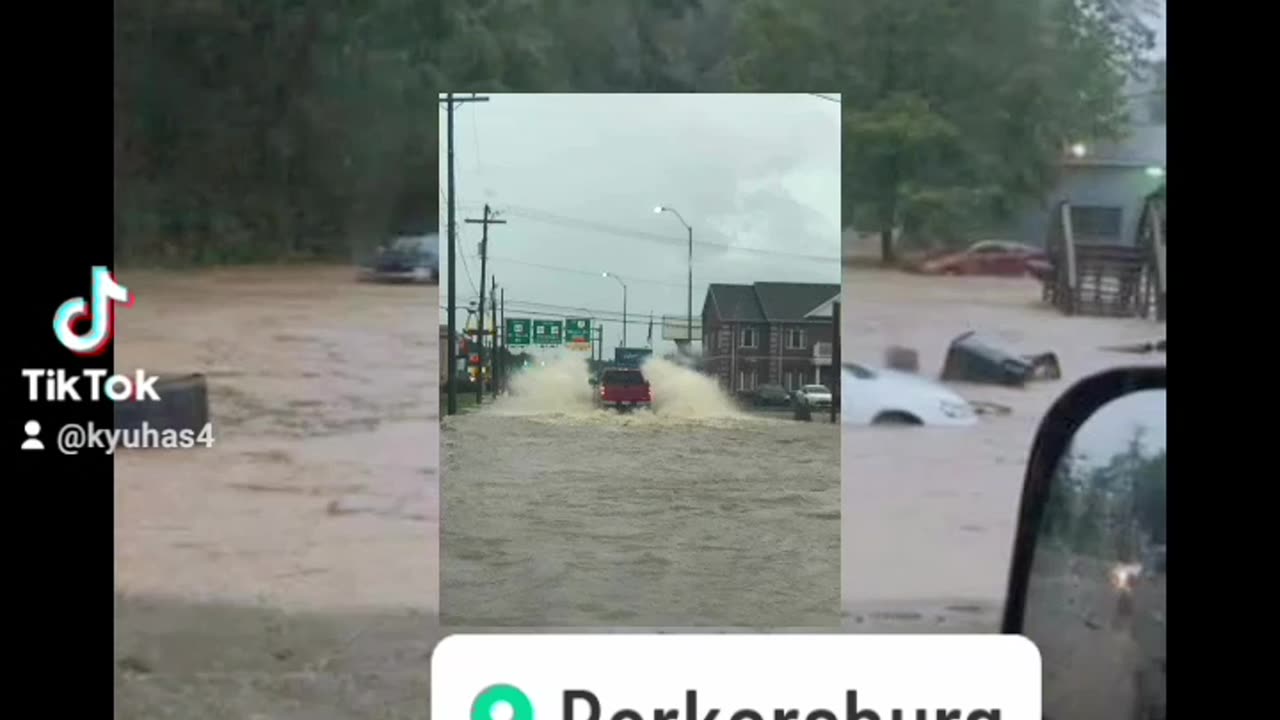Parkersburg West Virginia flood summer of 2023