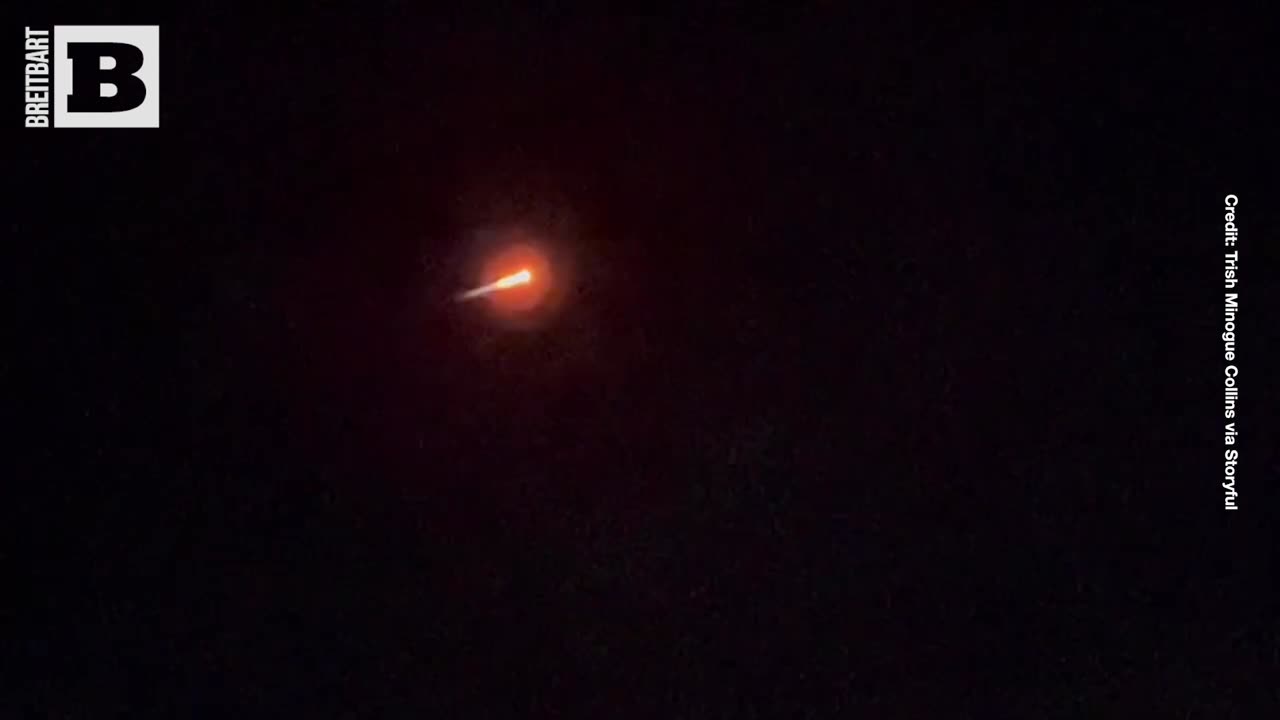 THAT'S NO MOON: Florida Beach Lit Up by SpaceX Rocket Launch