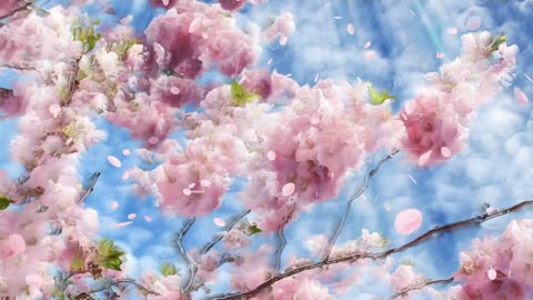 Japanese Meditation Music | Sakura Blossom | Relaxing Sounds | Healing Music