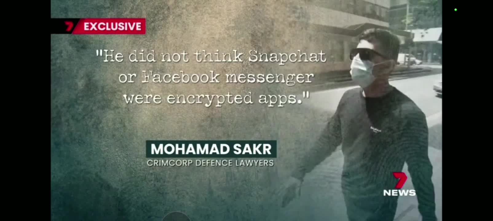 Snap chat and Facebook common for criminals