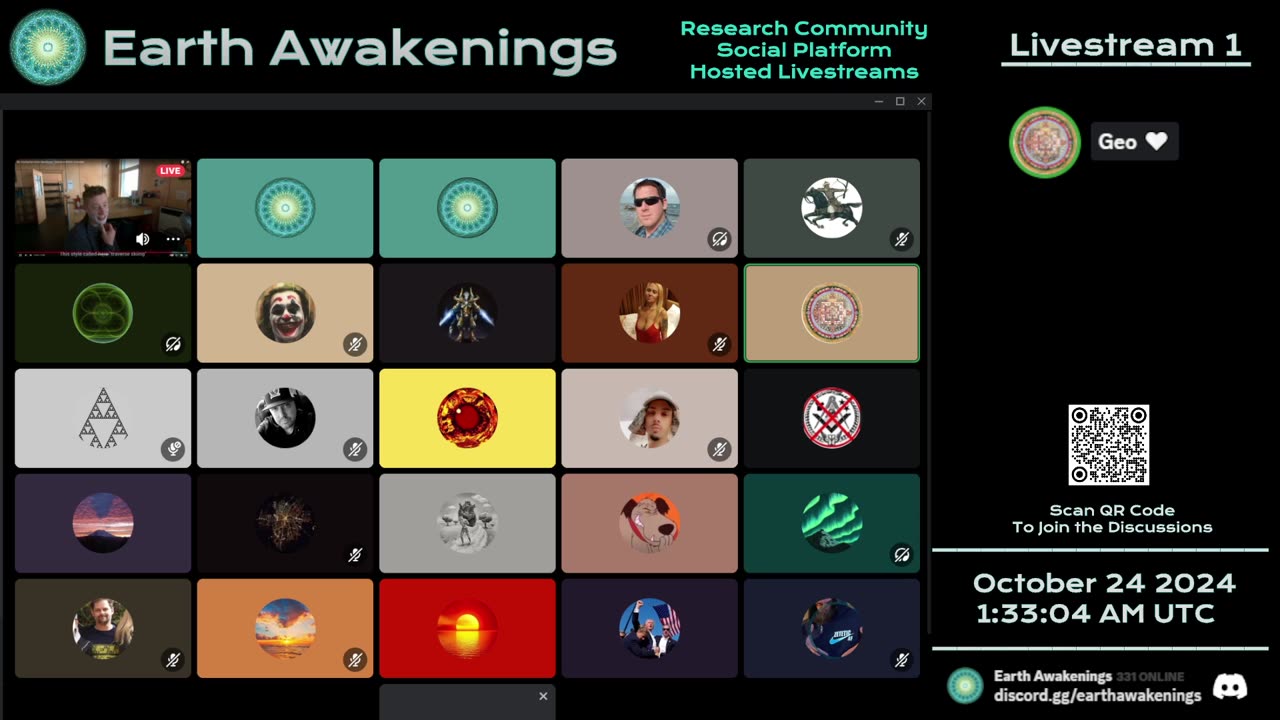 Earth Awakenings - Livestream 1 - #1945