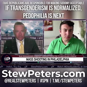 Stew Peters: Transgenderism Is The Gateway To Pedophilia - 7/8/23