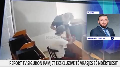 Vrasja e ndërtuesit në Vlorë, Report Tv siguron VIDEO-n! Si nisi sherri