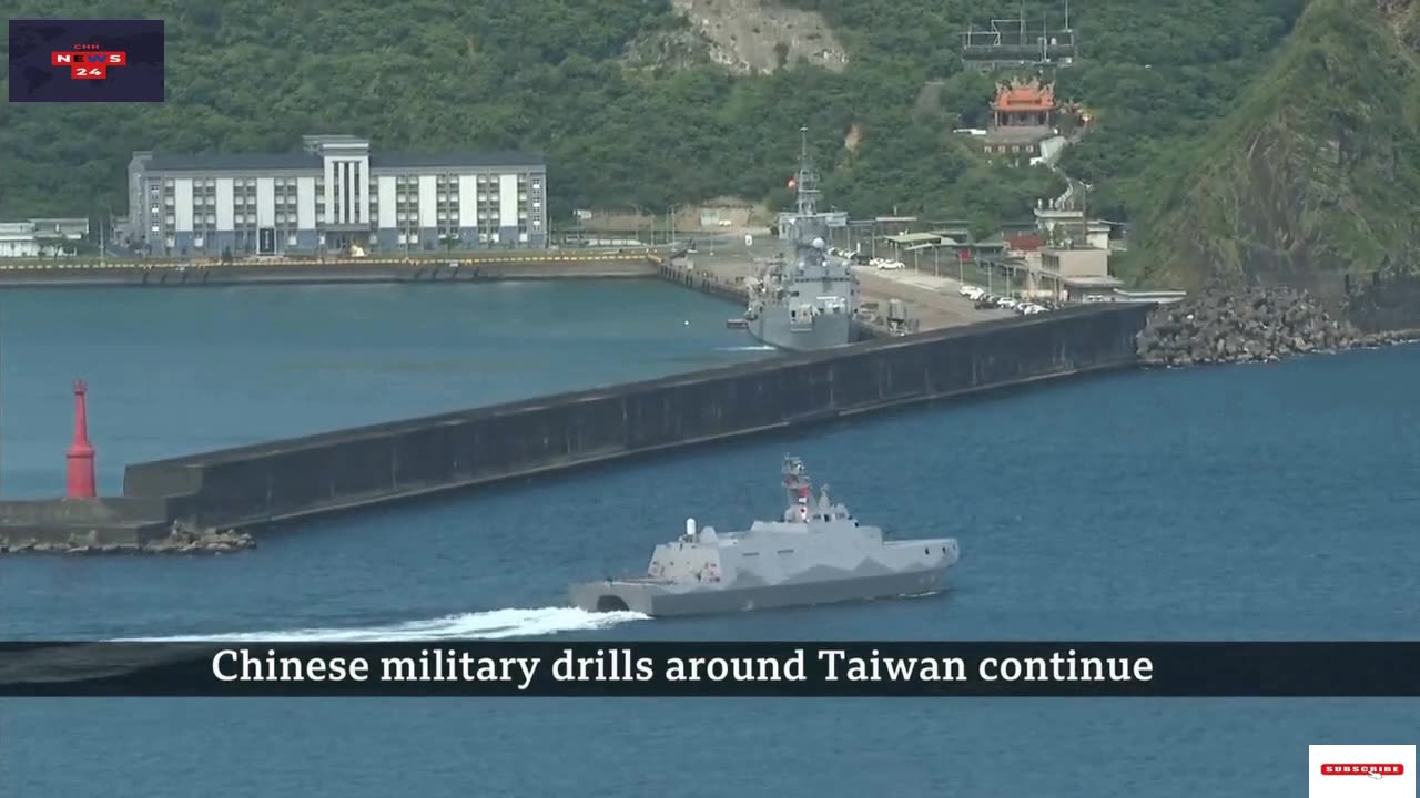 China rehearses 'sealing off' Taiwan in third day of drills