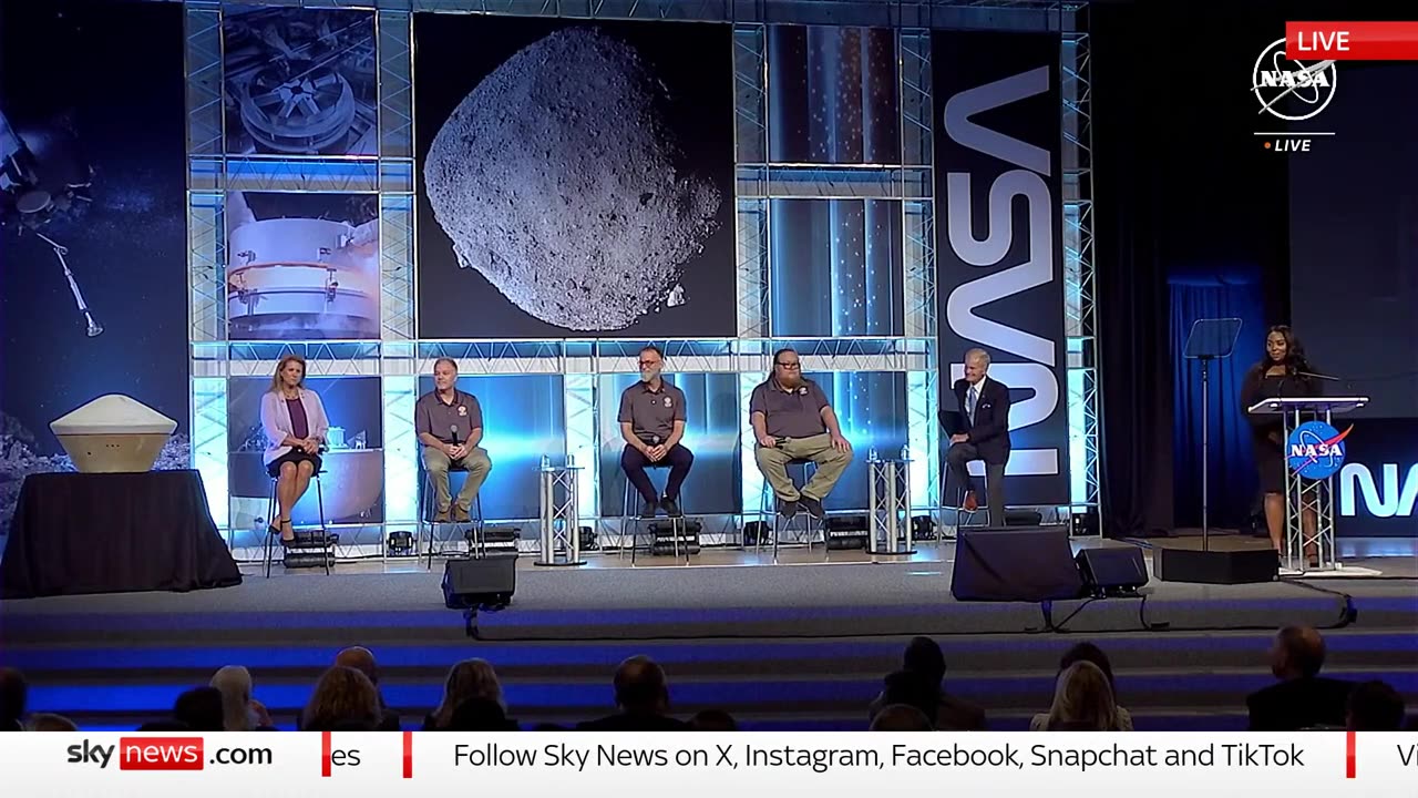 NASA reveals first sample from 4.5 billion-year-old Bennu space object