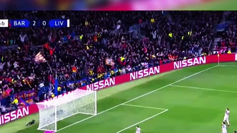 Messi freekick vs Liverpool