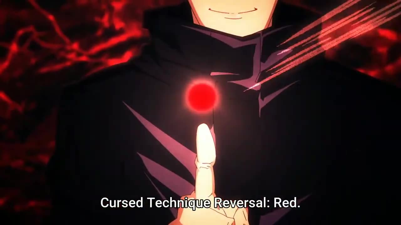 Gojo Satoru use "Cursed Technique Reversal_Red" | Jujutsu Kaisen