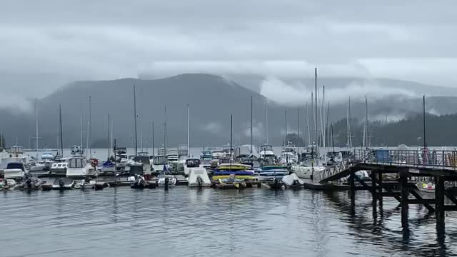 Beautiful Lake near Vancouver canada