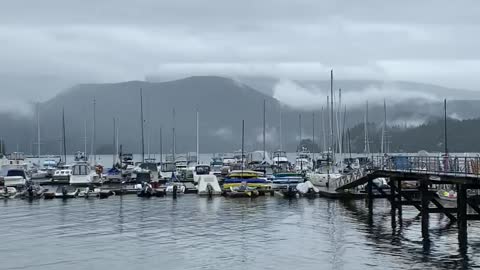 Beautiful Lake near Vancouver canada