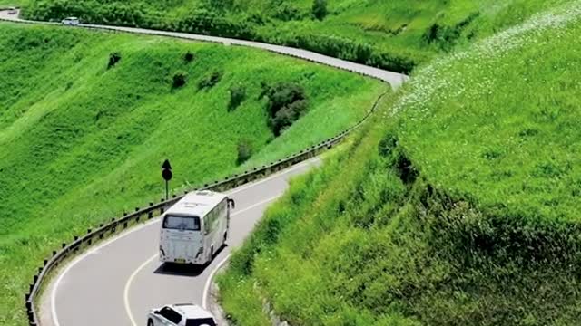 #Enjoy the beauty of nature together # The most beautiful scenery on the road # Travel player