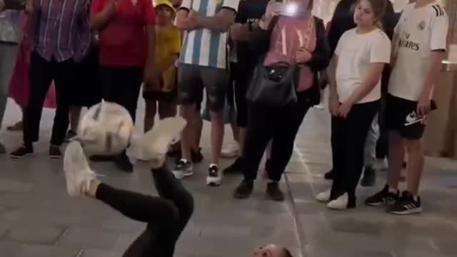 she must love football