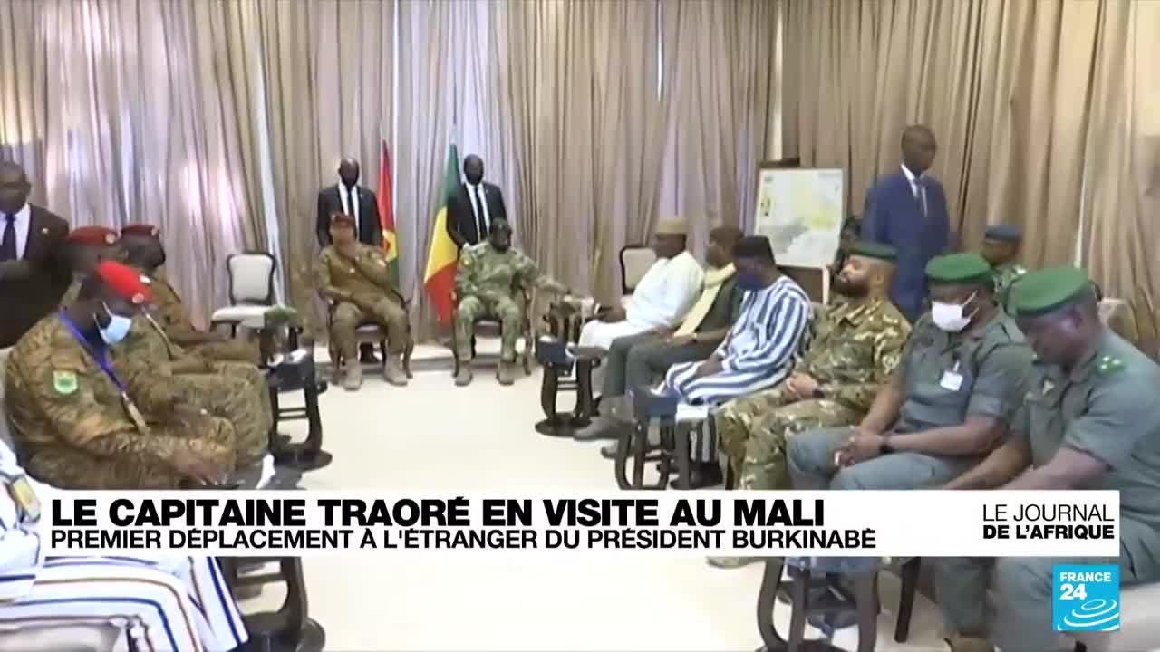 Burkina Faso : premier déplacement à l'étranger du capitaine Traoré réservé au Mali