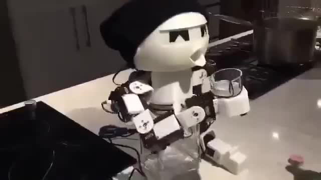 A drinking robot designed by a netizen