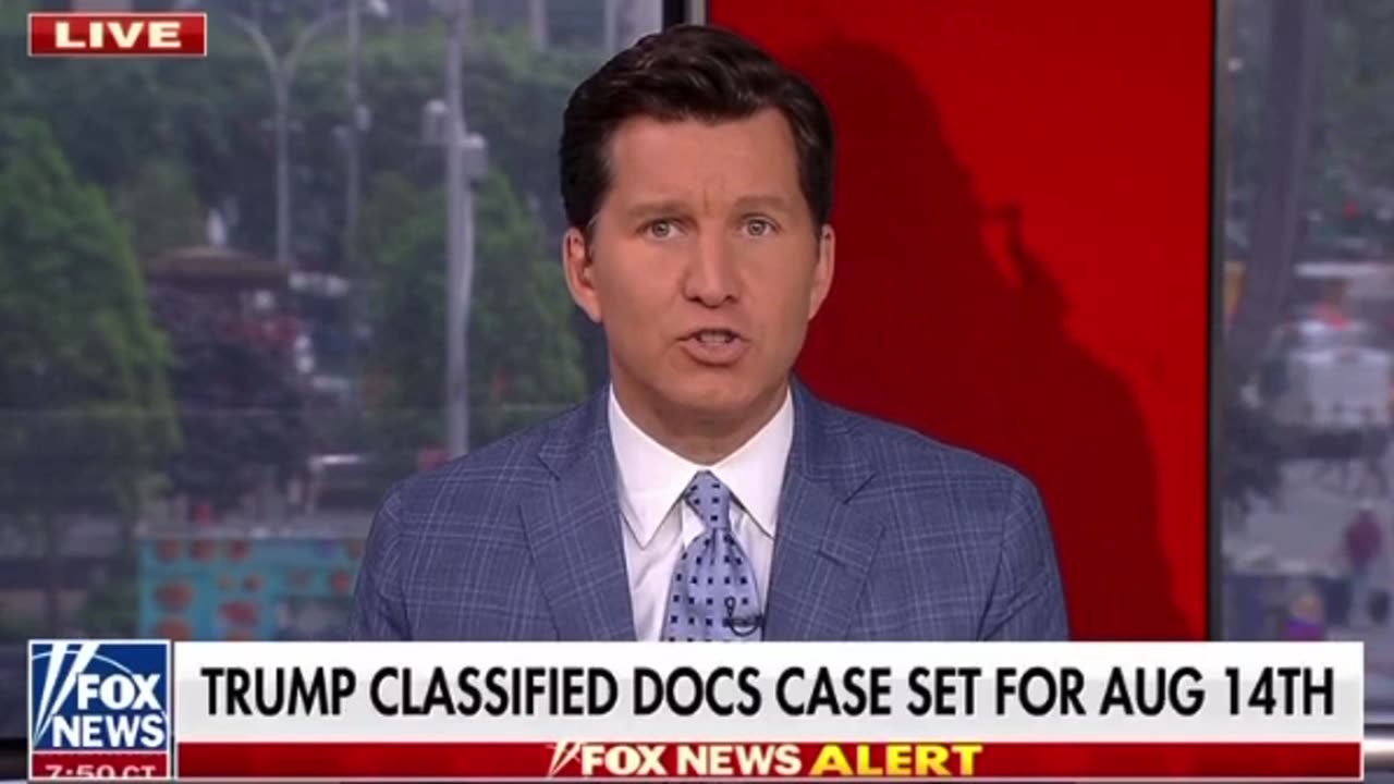 🚨 Trump classified documents case set for August 14th