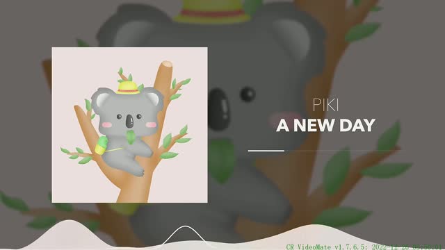 🐨 Chill & Cute No Copyright Free Calm Joy Instrumental Loopable Background Music A New Day by Piki