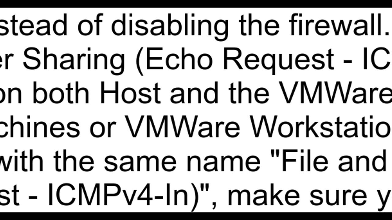 Why am I unable to ping my host machine from vm machine even though the network is bridge