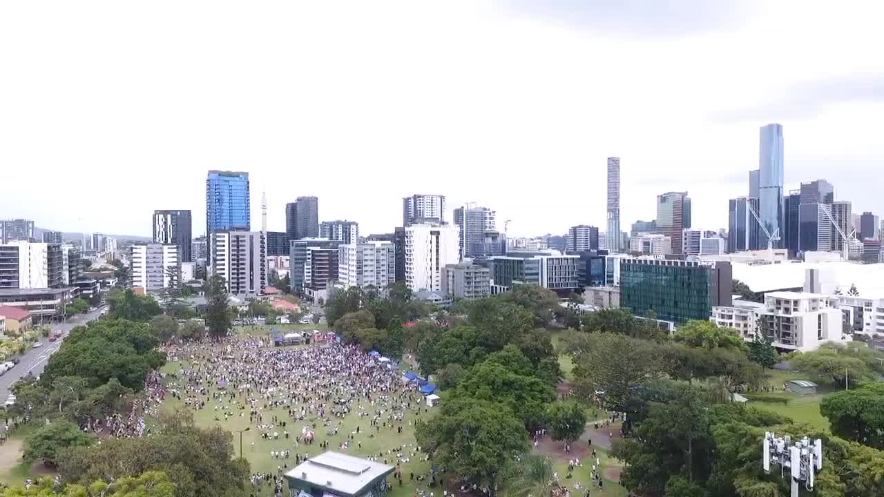 Brisbane Freedom Rally - Musgrave Park