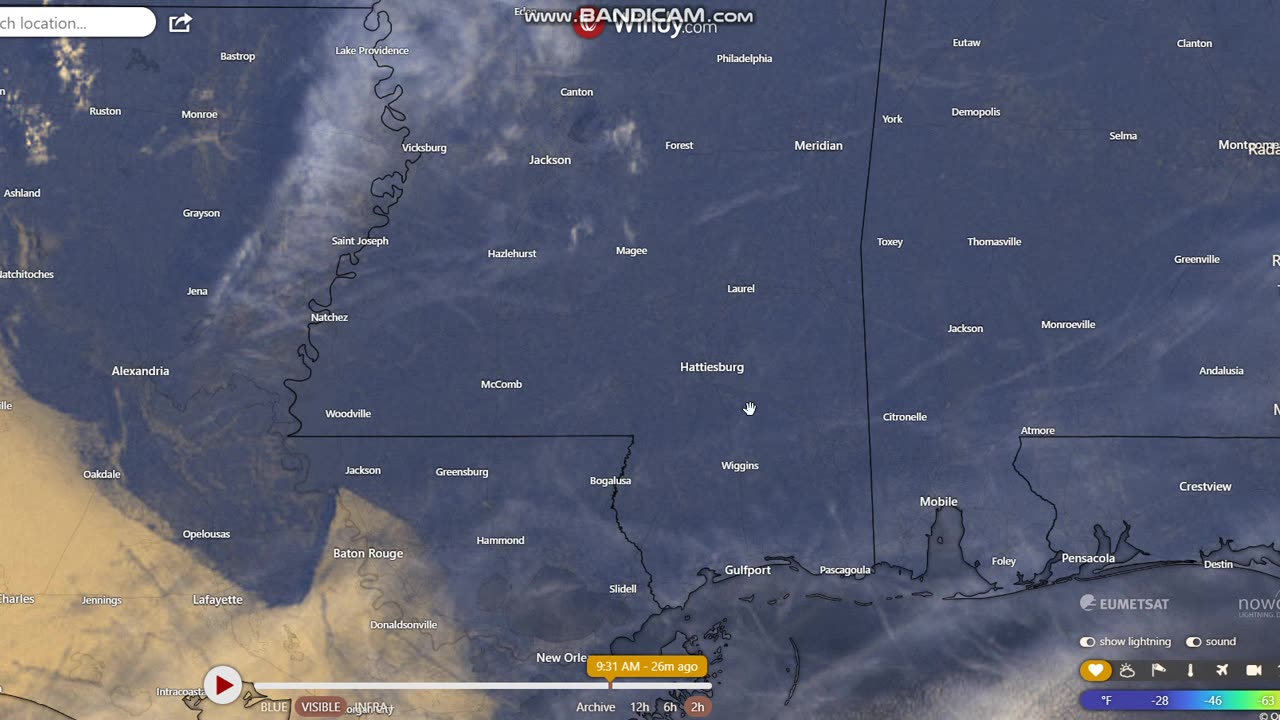 Heavy Military Chemtrail Attack on New Orleans, Missouri & The Gulf of Mexico