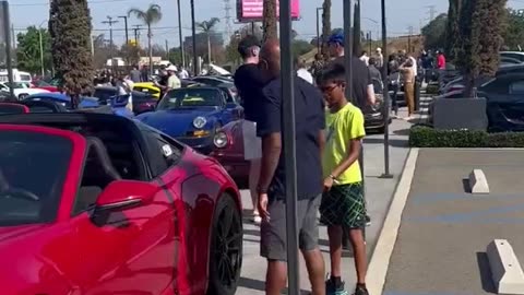 Morning Shift at Porsche Experience Los Angeles