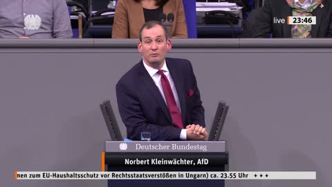 Norbert Kleinwächter Rede vom 10.11.2022 (3) - Maßnahmen zum EU-Haushaltsschutz