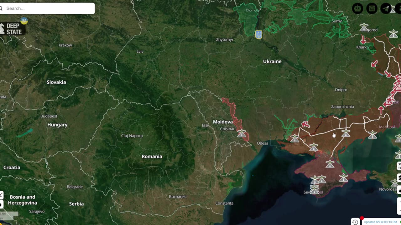 Military Foreign Affairs Network: Crimea Airbase (Prelim.) Day 168 - Ukraine War Combat Footage