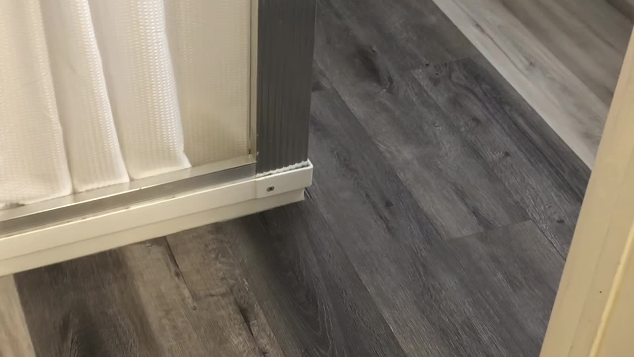 New Flooring in Half- Bath