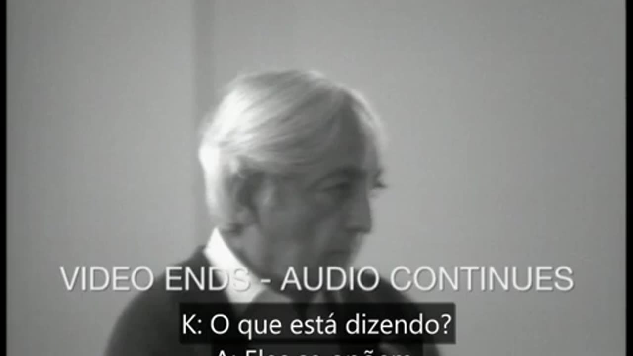 Quero ser excelente em algo - Jiddu Krishnamurti