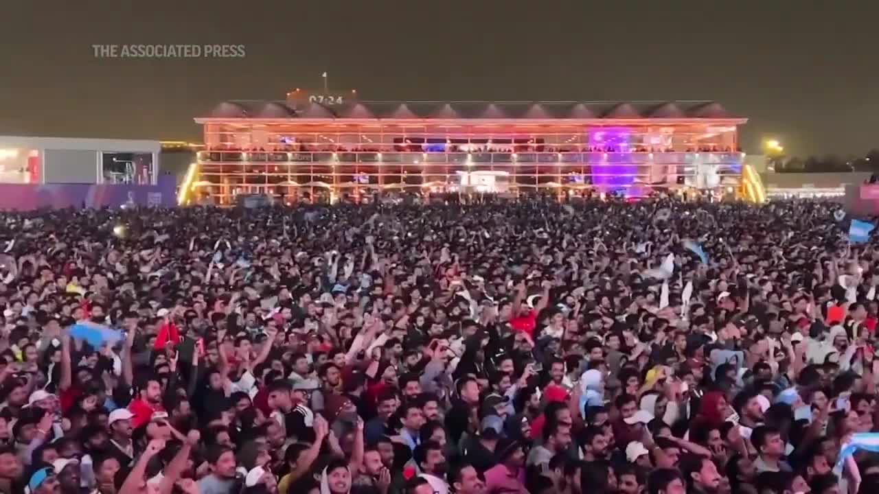 Argentines erupt in joy after epic World Cup final