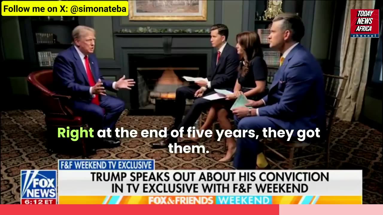 Trump first sit down interview since conviction in New York