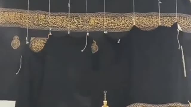 Masjid Al Haram Makkah❤❤Kaaba Ghilaf Changing Moments