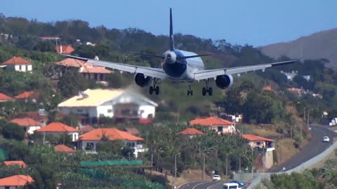 GO AROUND EXTREME - Madeira Airport Landing Failed