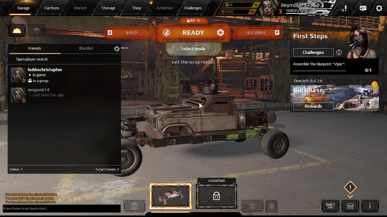 I PLAYED CROSSOUT AND I PLAYED WITH MY FRIEND