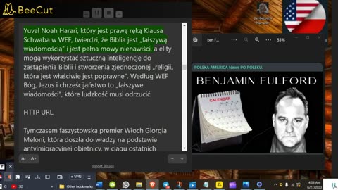 Benjamin Fulford: 26.06.23 🔴Aktu opery Wagnera „Schwarze Sonne” światowego szczytu wojskowego